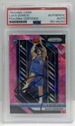 Luka Doncic Signed 2018-19 Panini Prizm Pink Ice #280 Auto PSA/DNA RC Mavericks