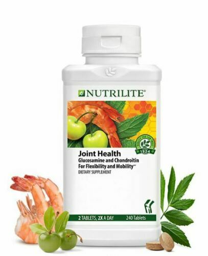 AMWAY Nutrilite Joint Health Glucosamine Chondroitin, 240 Tablets, 60 Day Supply