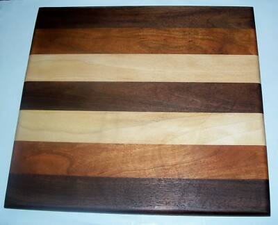 Handmade Multi Color Wood Cutting Board 