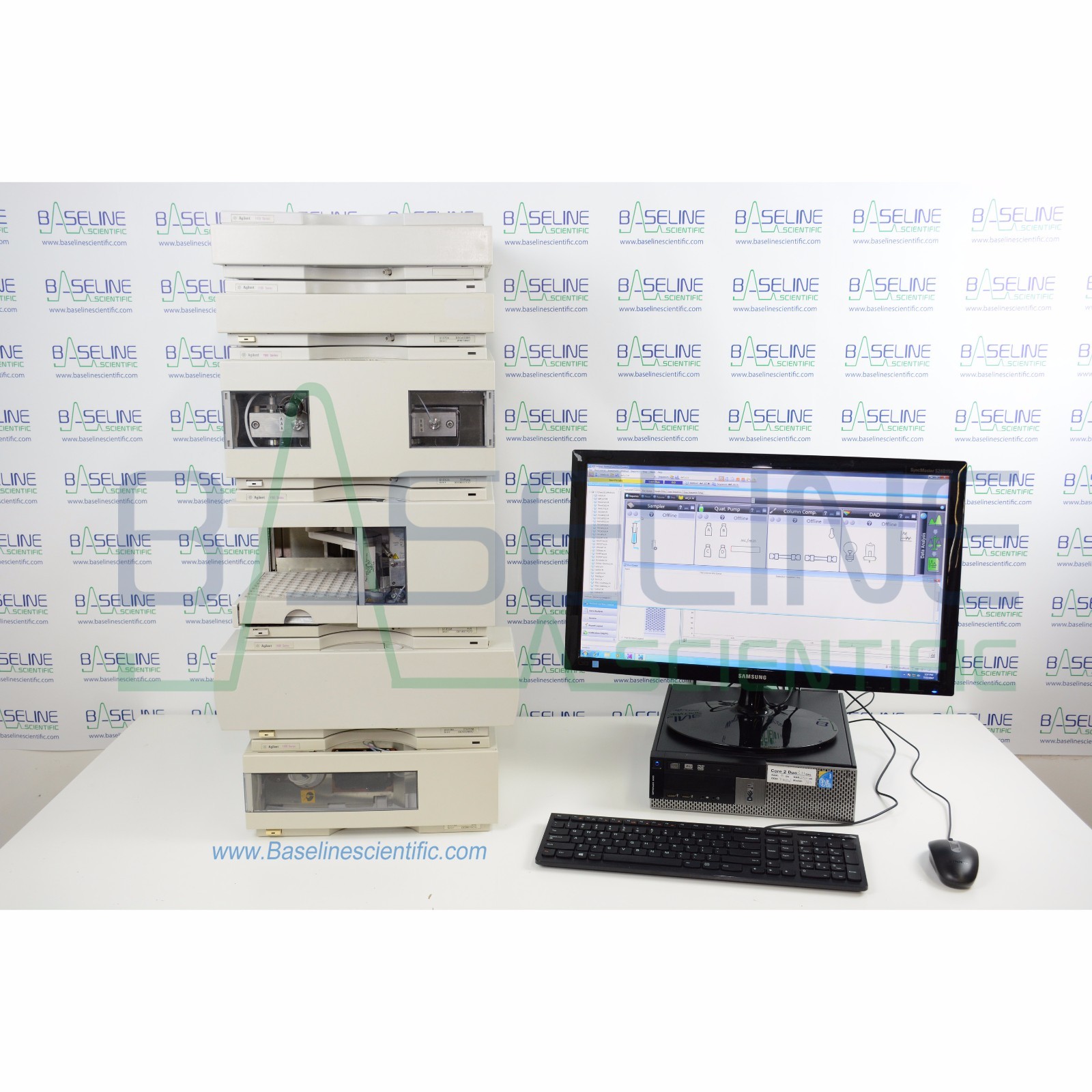 Details about Refurbished Agilent HP 1100 HPLC Binary DAD system with  control software