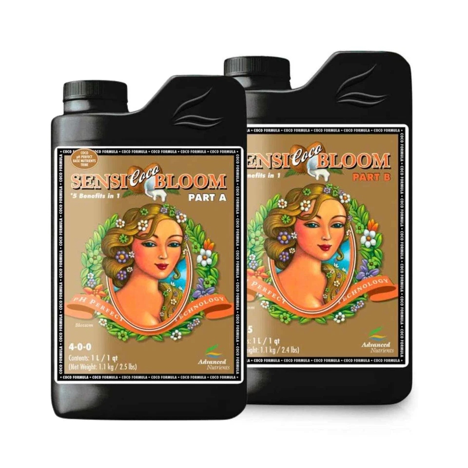 Advanced Nutrients Sensi Bloom Coco A+B Engrais de floraison (2x1L)