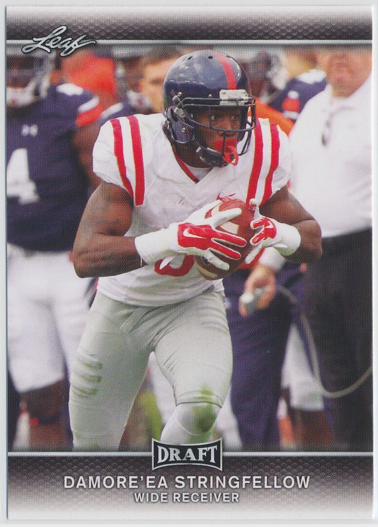 Damore'ea Stringfellow - Ole Miss Rebels - 2017 Leaf Draft Football - RC - #20