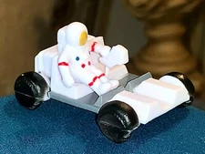 NASA Astronaut In Lunar Rover PVC Plastic Model Modeling Figure Toy