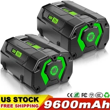 2PACK For EGO Power+ 56Volt 56V 9.6Ah Lithium-Ion Battery BA5600T BA4200 BA1400T