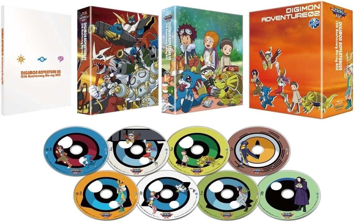 Digimon Adventure 02 15th Anniversary Blu-ray BOX Japan New From