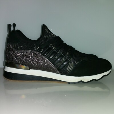  NEU 100  SIXTYSEVEN 40 Sneaker Schuhe Sportschuhe schwarz silber weiß weiß 