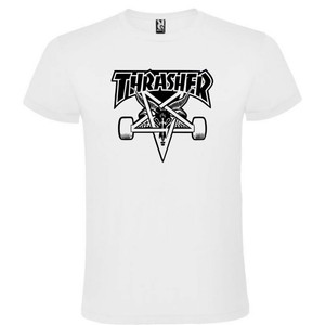 camisa thrasher blanca