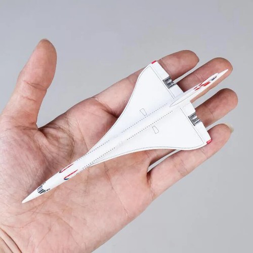 Maquette Avion Concorde Air France – Échelle 1/400, Modèle Pré-construit Moulé Sous Pression (neuf)