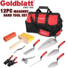 Goldblatt 12PCS Masonry Hand Tool Set Skate W...
