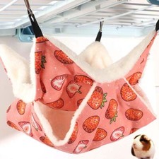 Hanging Pet Hammock Hamster Ferret Rat Squirrel Nest Cage Warm Beds House Toys