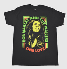 Zion Rootswear Mens Bob Marley And The Wailers One Love Shirt New S, M, L, XL
