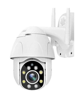 HANNILIFE Outdoor PTZ WLAN IP Überwachungskamera mit Microsd 1080P Home S