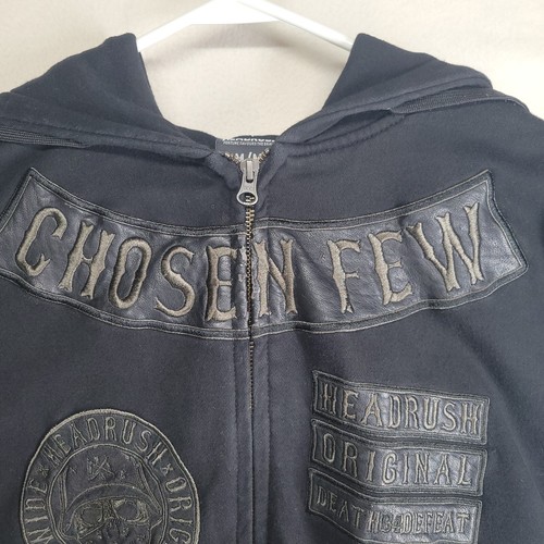 HEADRUSH BIKER MEN HOODIE SIZE L GREY COLOR - Picture 8 of 24