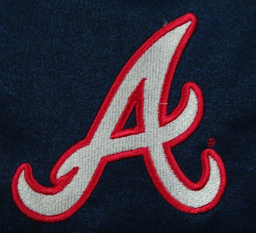 Atlanta Braves MLB Majestic Men's Big & Tall Track Jacket - Picture 2 of 7