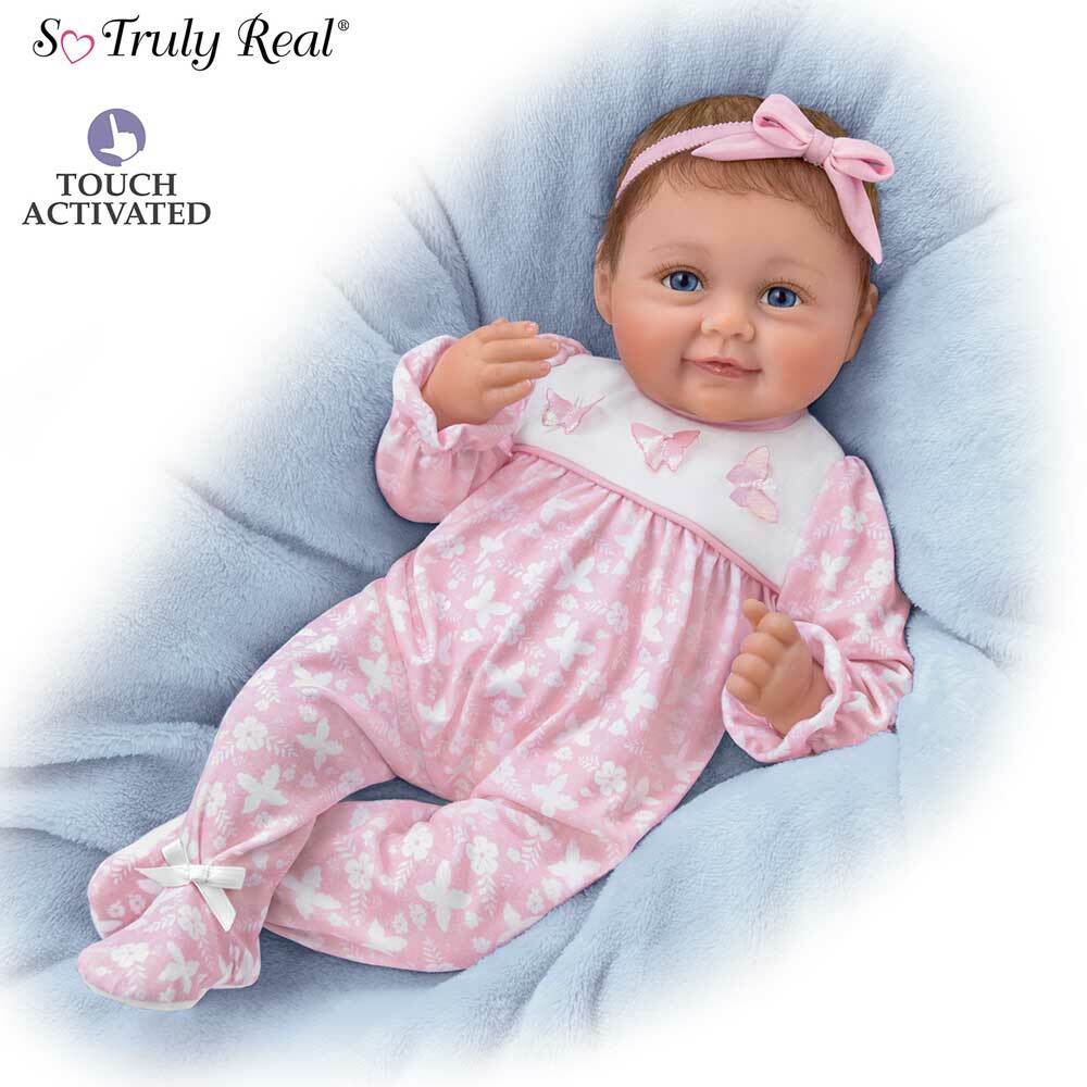 Ashton Drake So Truly Real Hold Me Hailey Interactive Baby Doll