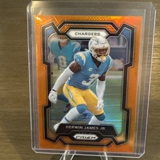 2023 Panini Prizm - Derwin James #155 Orange Prizm /249