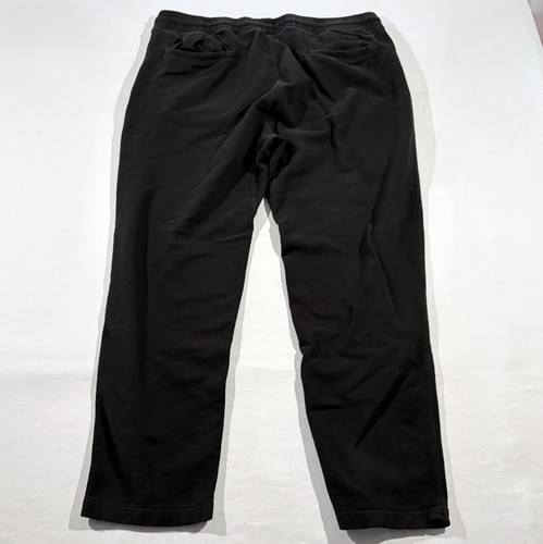 Buck Mason Sweatpants Mens Black Faded Relaxed Cotton Pull On Jogger Lounge XL - Picture 10 of 11
