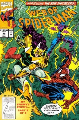 Web of Spider-Man (1985) #  99 (8.0-VF) 1st FULL Nightwatch 1993
