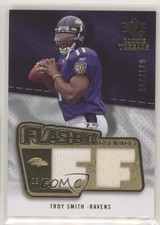 2008 SP Rookie Threads Flashback Fabrics 71/200 Troy Smith #TS m5e
