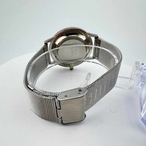 Orologio uomo Sheffield tono argento 75036 quarzo con bracciale milanese - BATTERIA NUOVA - Foto 8 di 18