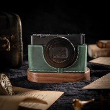 For Sony Black Card 6 7 Camera Bag Leather Dock Case Base Protection Cover Shell