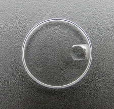 NOS Genuine New Rolex 25 132 Tropic Plexi-Glass Crystal for Ladies Watch Model