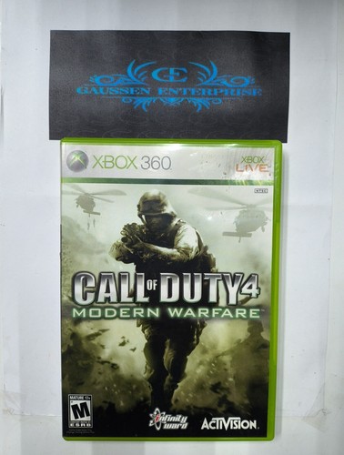 Call of Duty 4 Modern Warfare Xbox 360 AD Complete CIB - (See Pics) | eBay
