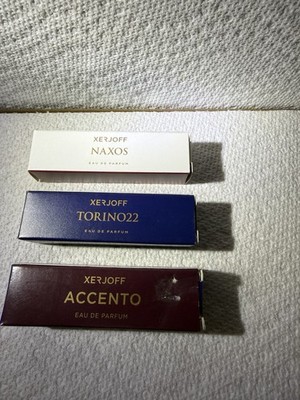 (3) XERJOFF BOXED SAMPLES VARIETY 2.0ml  New