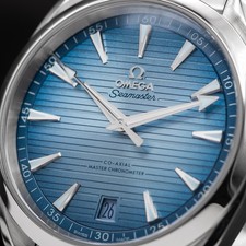 OMEGA Seamaster Aqua Terra 150M 220.10.41.21.03.005 Summer Blue - New 2026 13
