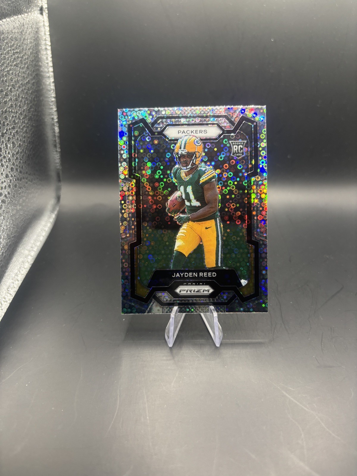 2023 Panini Prizm Rookies No Huddle Prizm Jayden Reed #334 Rookie RC