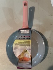 David Burke Spring Creations 8” Fry Ceramic  Pan Pink New