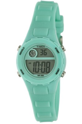 Timex TW2W92600 JDM Kinder Digitaluhr Grün Resin INDIGLO 30M Wasserdicht