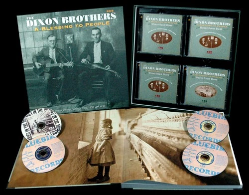 Dixon Brothers - A Blessing To People (4-CD Deluxe Box Set) - Oldtime Country...