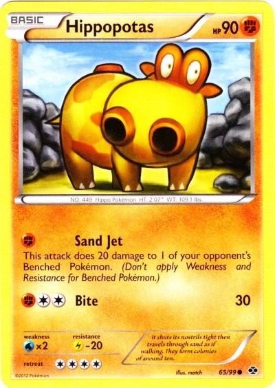 Hippopotas - 65/99 - Common - Near Mint - Next Destinies