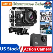4K Action Camera Ultra High Definition Underwater Camera, Outdoor Sports Camera