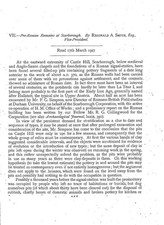 Pre-Roman remains found at Scarborough, c.1926