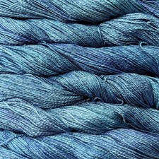 Malabrigo Silkpaca Lace Alpaca Silk Knitting Yarn Wool 50g - Azules (856)