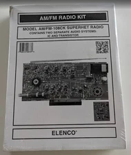 ELENCO AMFM-108CK AM/FM Radio Kit and Training Course soldering version   SEALED