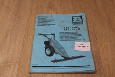 Bucher Balkenm&auml;her 140-140L 141 141M Bedienungsanleitung   xb11238