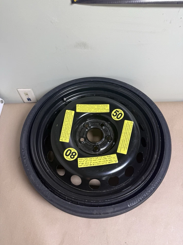 2009-2017 AUDI Q5 8R ARO DE RODA SOBRESSALENTE 18X6 ET36 18" com pneu 195/75-18 106p OEM - Imagem 3 de 4