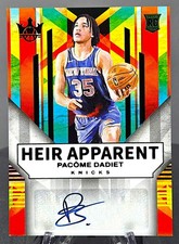 2024-25 Court Kings Pacome Dadiet RC Auto #HA-DAD Heir Apparent Knicks