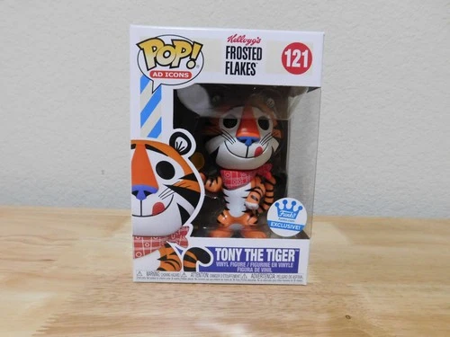 Funko Pop Ad Icons Kellogg's Frosted Flakes Funko.com #121 Tony The Tiger figure