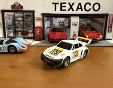 Rare 79-80 Tyco H.O HP-2 Curve Hugger 6973 Porsche 935 Wht/Yel/Orn 13 Slot Car