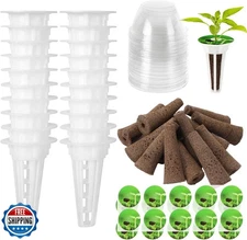 DECYOOL 148pcs Garden Pods, Hydroponic Pods Kit, Grow Anything Ki