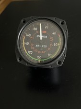 FALCON GAUGE Airspeed Indicator ASI186MN-3-RM FALCON GAUGE Airspeed Indicator ASI186MN-3-RM