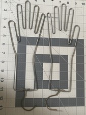 Vintage Wire Glove Dryer Rack Pair Mitten Drying Hanger Laundry Tool