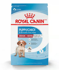 Royal Canin Size Health Nutrition Medium Breed Puppy Dry Dog Food 17lb.Free Ship 4.06 per pound