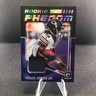 2022 Donruss Optic Velus Jones Jr. ROOKIE Phenoms MEM RELIC Blue Hyper Prizm