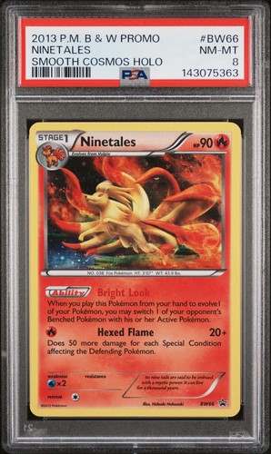 Ninetales graded PSA 8 for sale on eBay