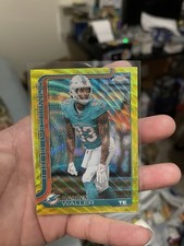 2025 Topps Chrome Darren Waller Yellow Wave /275 Pack Fresh